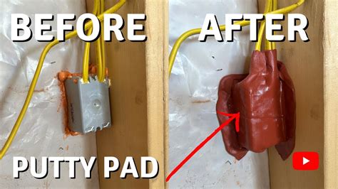 electrical box putty|putty for outdoor electrical.